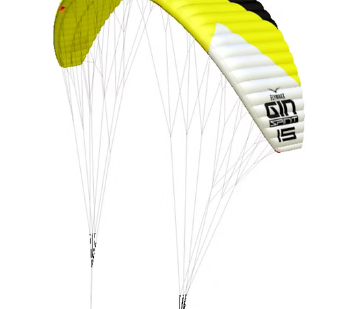 Gin Spirit foil kite ,15m ,orange , new (Sold Out)