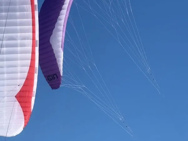 Gin Instinct V2S foil kite 12m , white-red (Demo Kite)